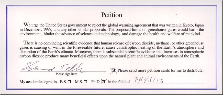 Appendix 4. The Petition Project - Climate Change Reconsidered